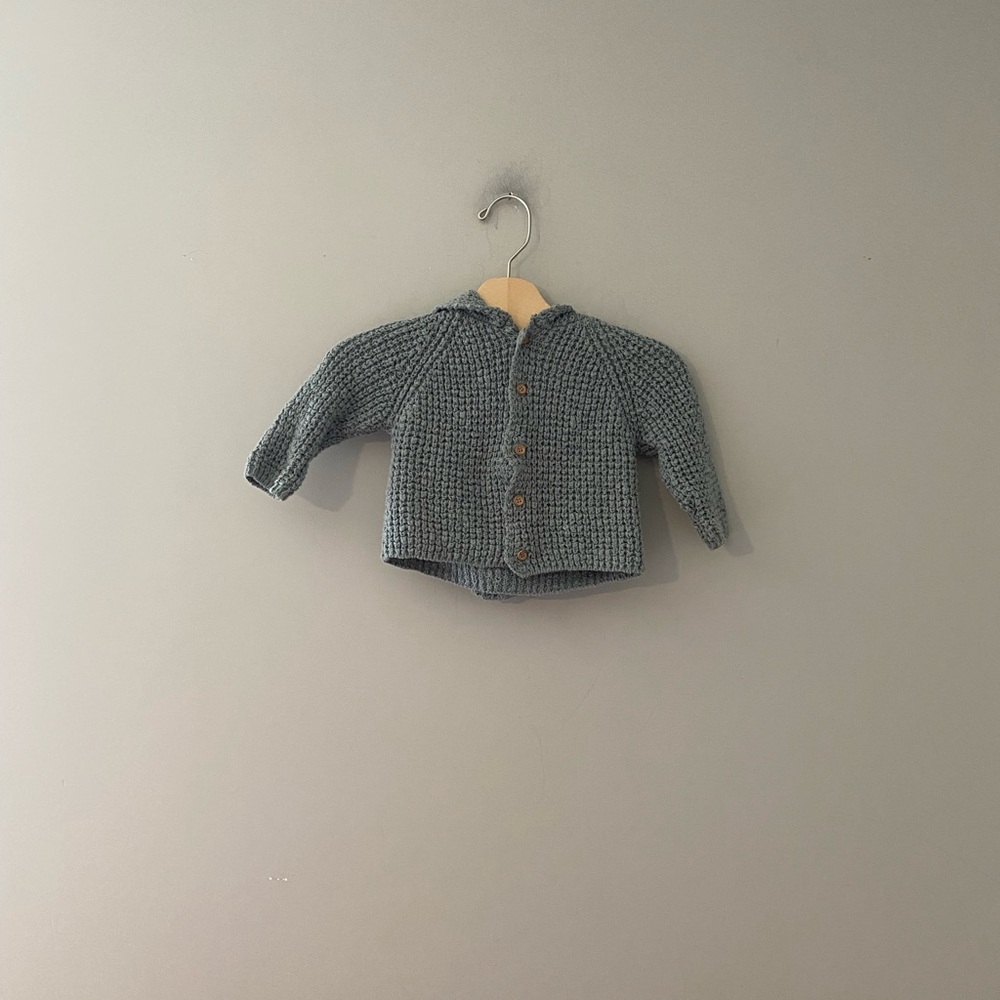 ADD ON FOR‎ $33 rylee + cru ear hoodie knit button down jamie kay 6-12m